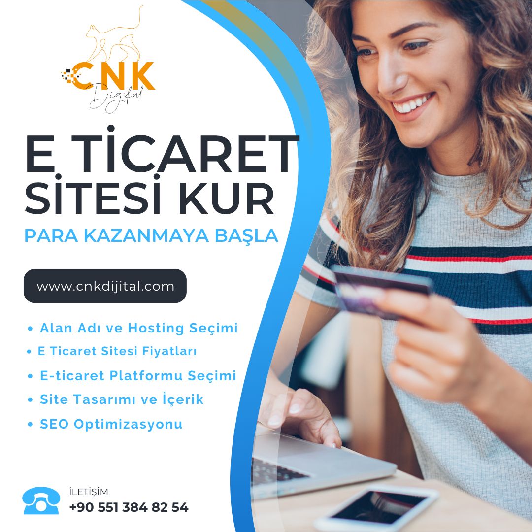 E ticaret sitesi kur